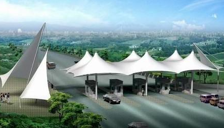 合肥膜結(jié)構(gòu)車棚廠家：膜結(jié)構(gòu)車棚怎么裁剪？